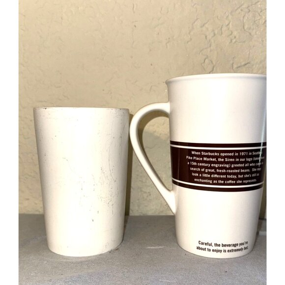 Starbucks Coffee Mug Set Of 3 - Fresh Roasted Logo 12oz Tall & Orange Tumbler - Picture 5 of 14